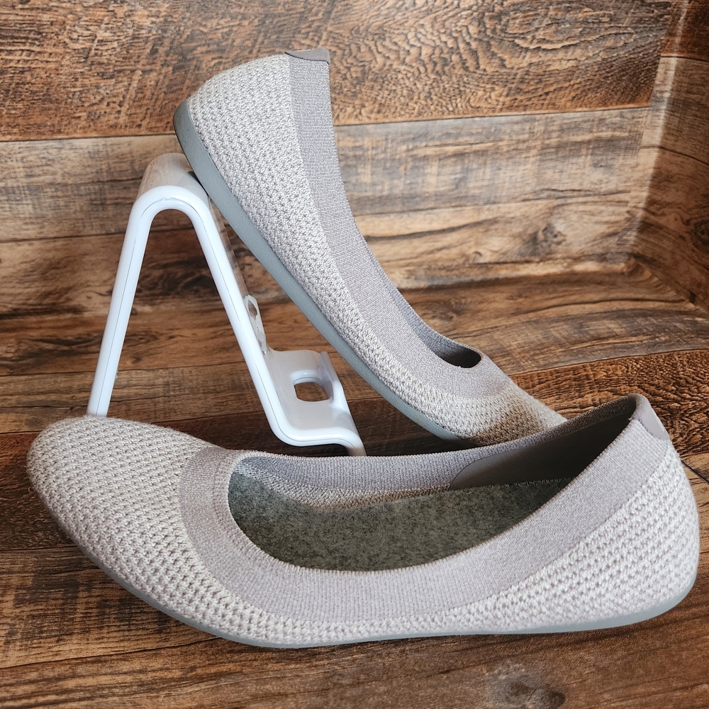 Allbirds Women's Soft Gray Knit Loafers